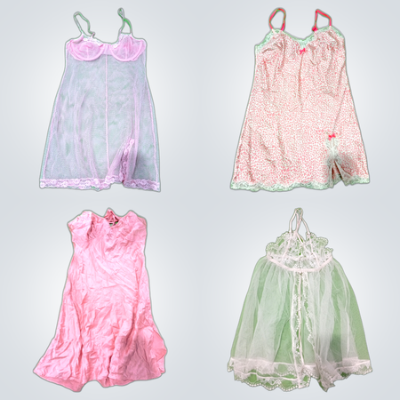 Vestidos de tirantes Y2K de Victoria's Secret