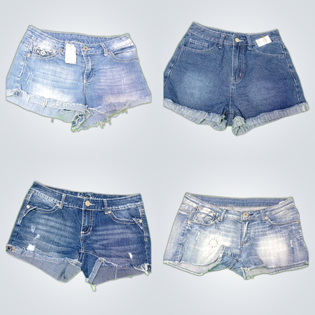 Y2K Denim Shorts Bundle