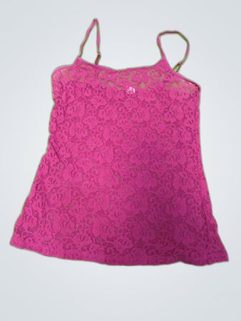 Pink Lace Camisole
