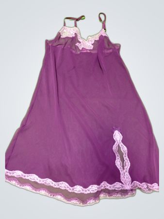Victoria's Secret Purple Lace Slip Dress