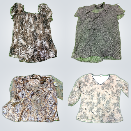 Floral Print Blouses Bundle