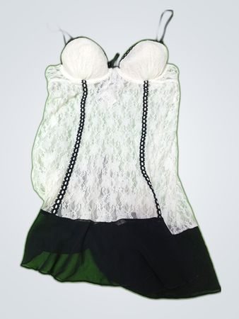 Lace Chemise with Built-in Bra