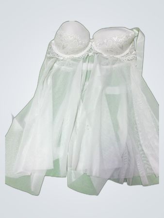 White Lace Chemise