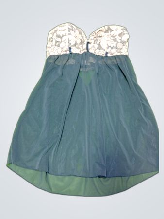 Unbranded Lace Strapless Mini Dress