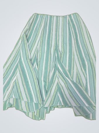 B. Moss Striped Mini Skirt