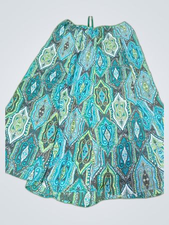 Printed Maxi Skirt