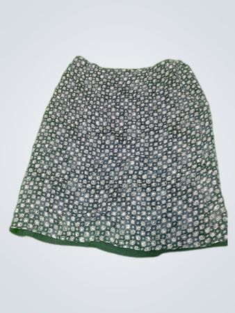 Valerie Stevens Embroidered Mini Skirt