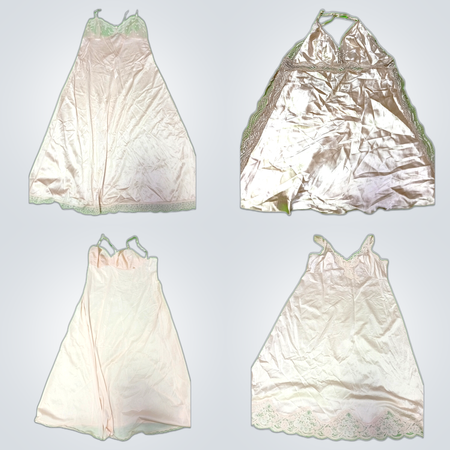 Lace and Silk Dresses