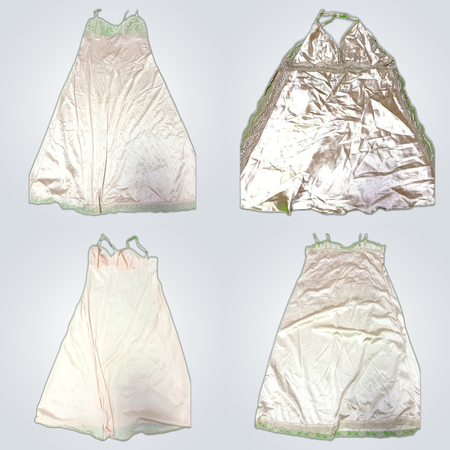 Lace and Silk Dresses