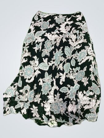 Style & Co Floral Print Midi Skirt