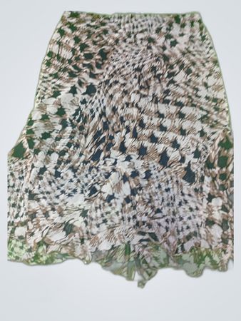 Cato Printed Midi Skirt