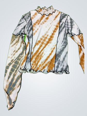 Tie-Dye Long-Sleeve Shirt
