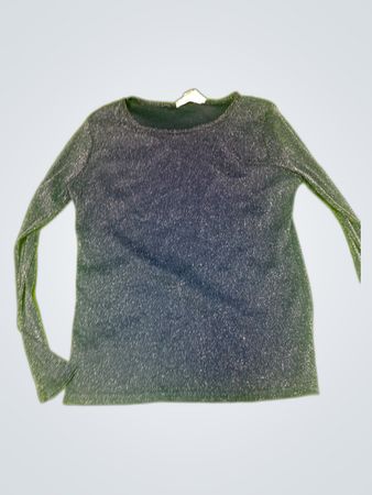Unbranded Navy Sparkly Knit Sweater