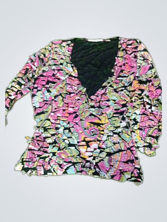 Blouse with Paisley Print