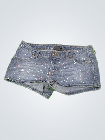 Gap Denim Paint Splatter Shorts