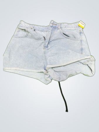 Unbranded Denim Lace-Up Shorts