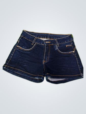 Credential Denim Shorts