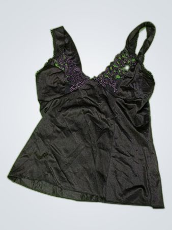 Black Lace Trim Camisole