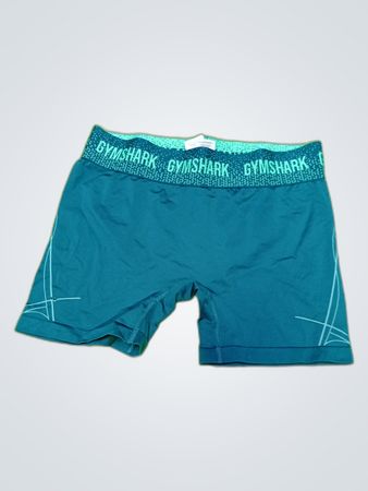 Gymshark Teal Nylon Athletic Shorts