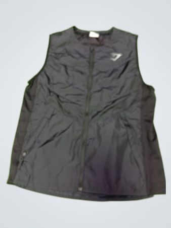 Gymshark Black Puffer Vest