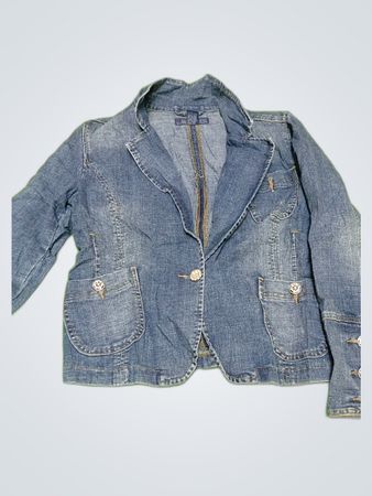 Bebe Denim Blazer