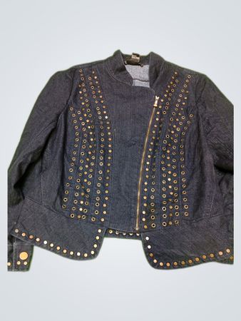 ETCETERA Denim Jacket with Rivets