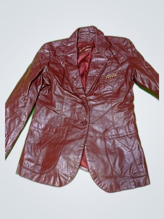 Leather Blazer