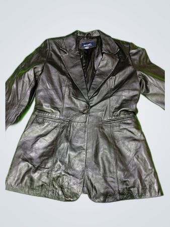 Danna & Co. Leather Blazer