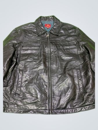 Cole Haan Black Leather Jacket