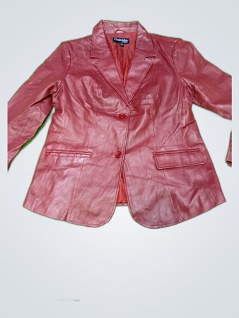 Chadwicks of Dublin Red Leather Jacket