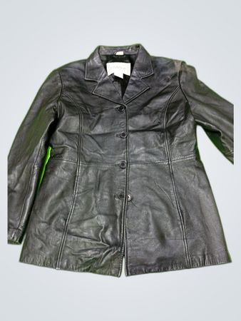 Modern Essentials Black Leather Jacket