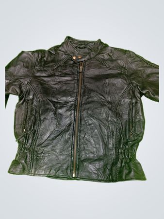 Diamond Plate Leather Jacket
