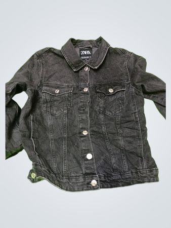 Zara Black Denim Jacket