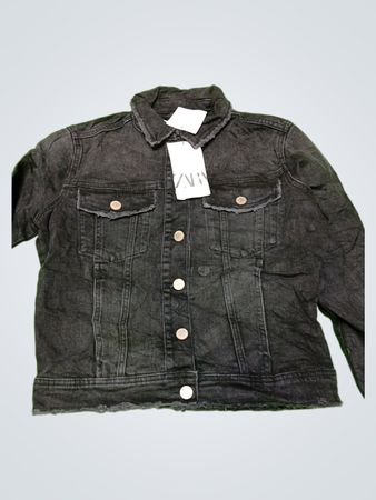 Zara Black Denim Jacket