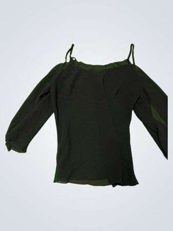 Black Long-Sleeve Top