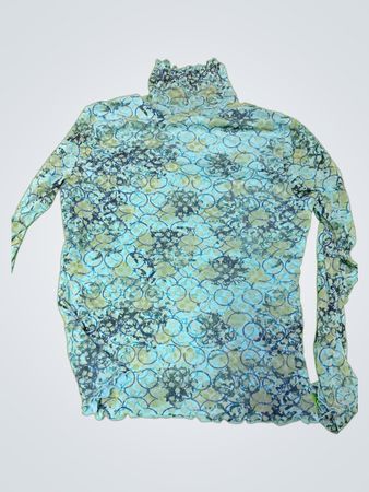 Long Sleeve Shirt with Circle Pattern