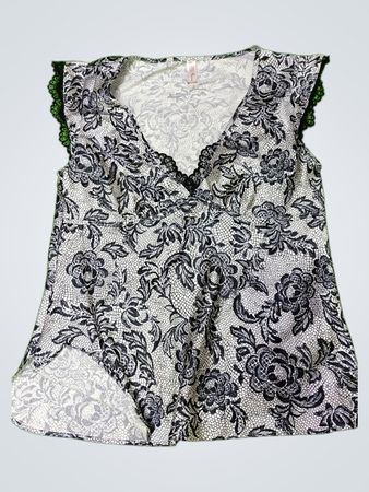 Women's Floral Lace Sleepwear Top