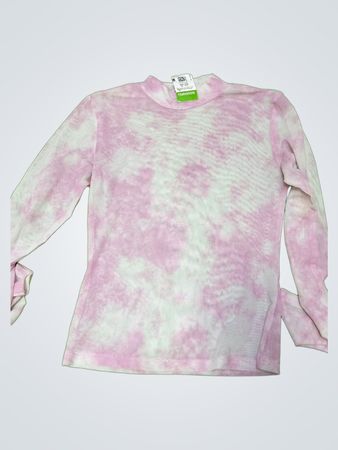 Goodthink Pink Tie-Dye Long Sleeve Shirt