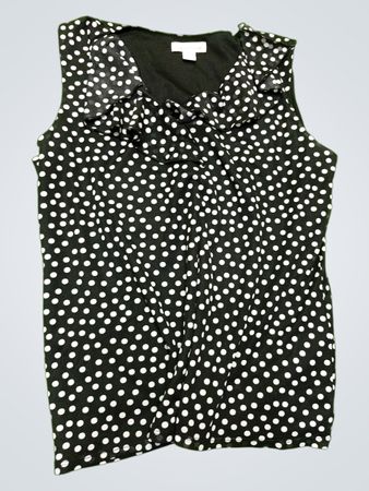 Coldwater Creek Polka Dot Blouse