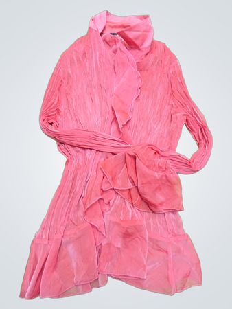 Pink Ruffled Dress