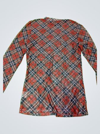 Long Sleeve Plaid Shirt
