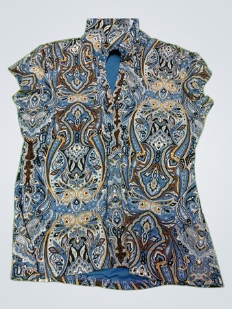 INC Paisley Blouse