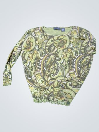 Relativity Petite Paisley Top