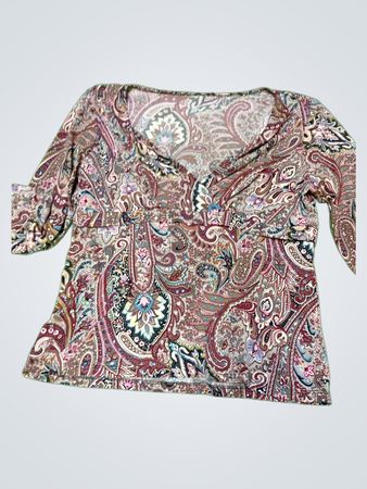 Paisley Pattern Blouse