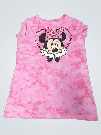 Disney Minnie Mouse Pink Tie-Dye Graphic T-Shirt