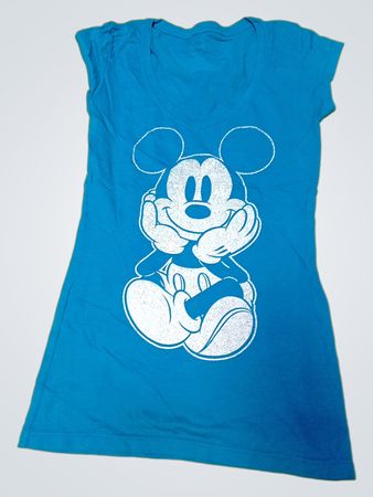 Mickey Mouse Blue T-Shirt Dress