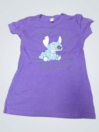Purple Stitch Graphic T-Shirt