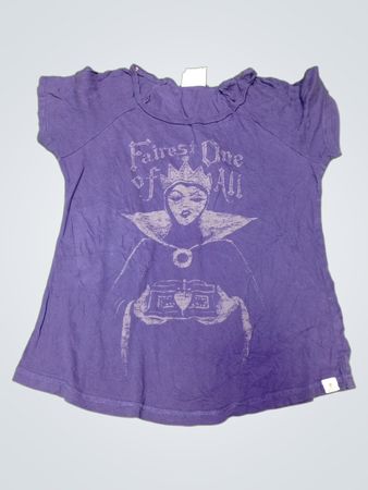 Purple Disney Fairest One of All Graphic T-Shirt