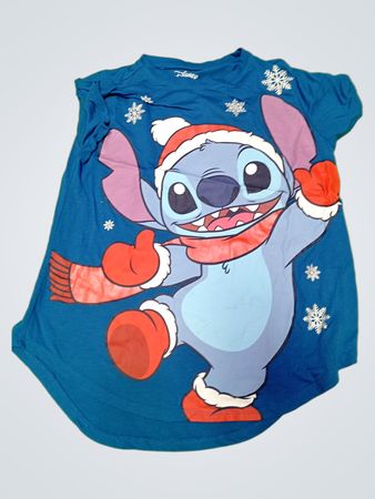 Disney Stitch Christmas Graphic T-Shirt