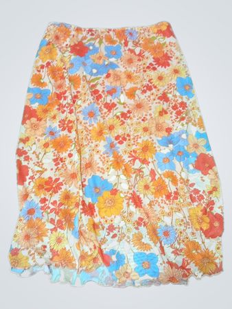 Floral Midi Skirt